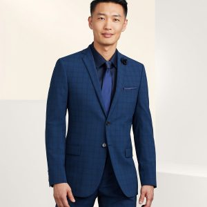 EN366 Slim Fit Check Suit